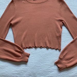 Zara knit top!